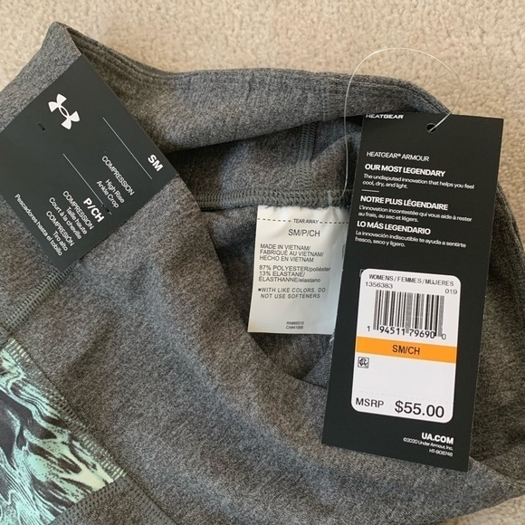 Under Armour NWT HeatGear® Ankle Crop Leggings, S - Picture 11 of 14